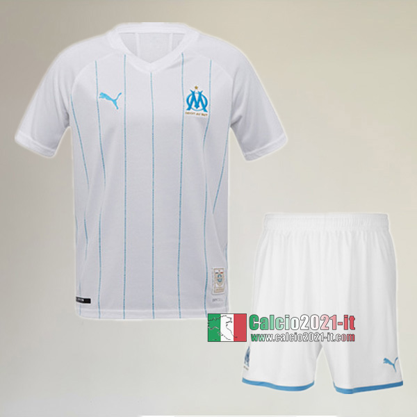 Prima Maglia Nuova Del Olympique Marsiglia Bambini 2019-2020 Personalizzata