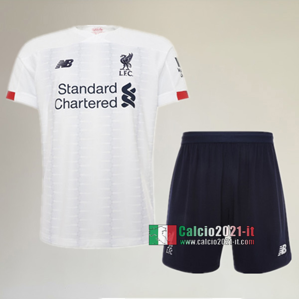 Seconda Maglia Nuove Del FC Liverpool Bambini 2019-2020 Personalizzata