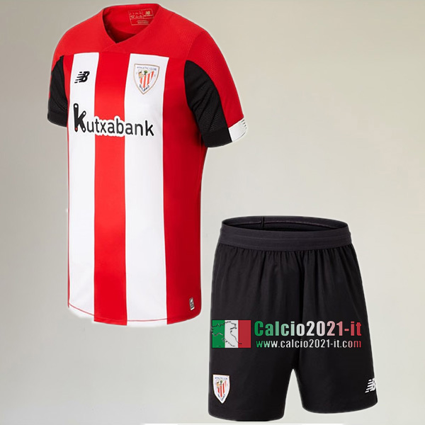 Prima Maglia Nuove Del Athletic Bilbao Bambini 2019-2020 Personalizzate