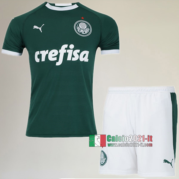 Prima Maglia Nuova Del Palmeiras Bambini 2019-2020 Personalizzata