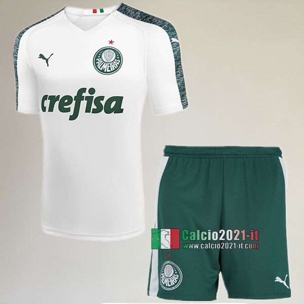 Seconda Maglia Nuove Del Palmeiras Bambini 2019-2020 Personalizzata