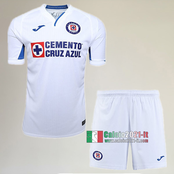 Seconda Maglia Nuova Del Cruz Azul Bambini 2019-2020 Personalizzata