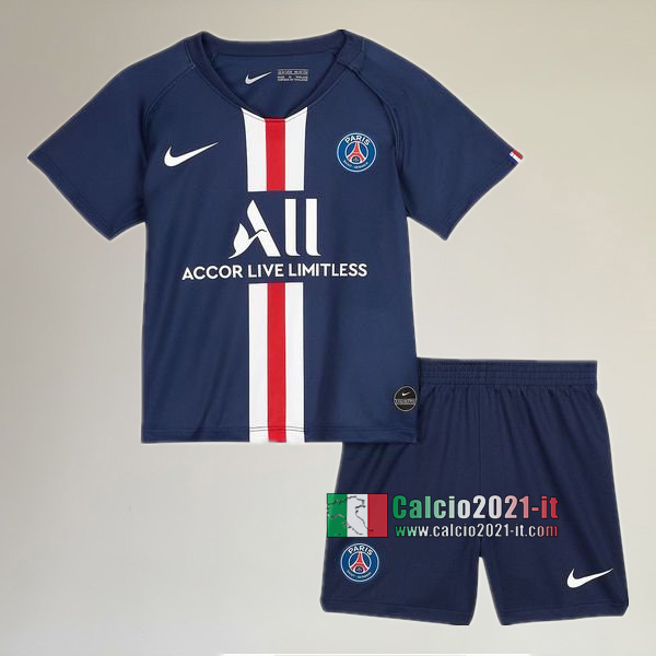 Prima Maglia Nuove Del Paris Saint Germain-PSG Bambini 2019-2020 Personalizzata