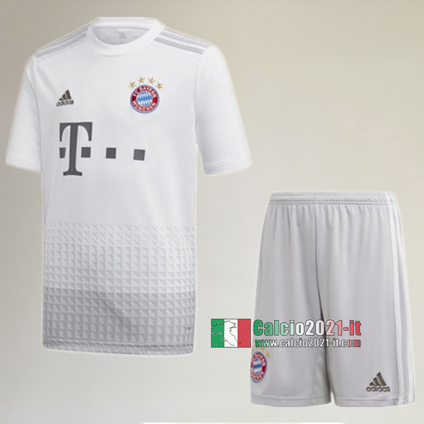 Seconda Maglia Nuova Del Bayern Monaco Bambini 2019-2020 Personalizzata