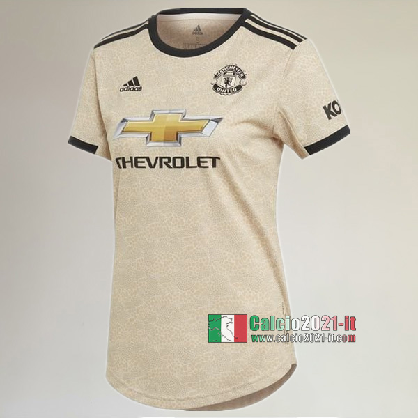 Seconda Maglia Calcio Nuove Del Manchester United Donna 2019-2020 Personalizzate