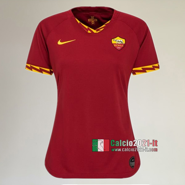 Prima Maglia Calcio Nuove Del AS Roma Donna 2019-2020 Personalizzate