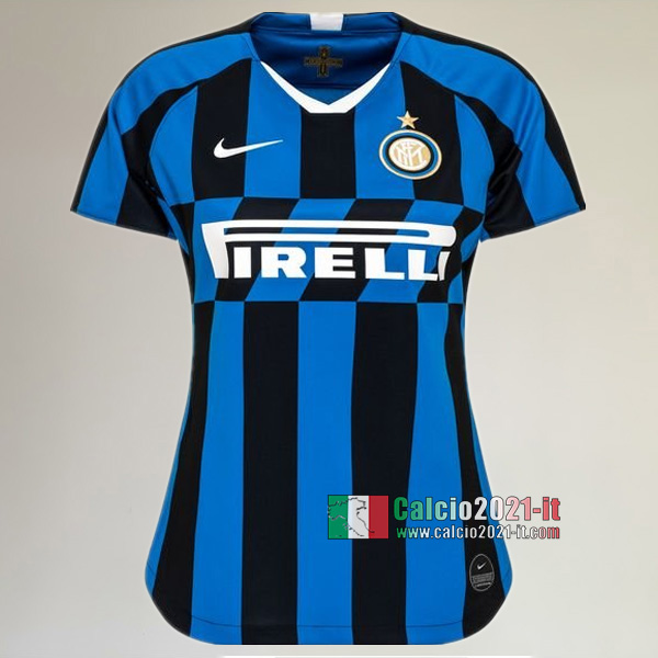 Prima Maglia Calcio Nuove Del Inter Milan Donna 2019-2020 Personalizzata