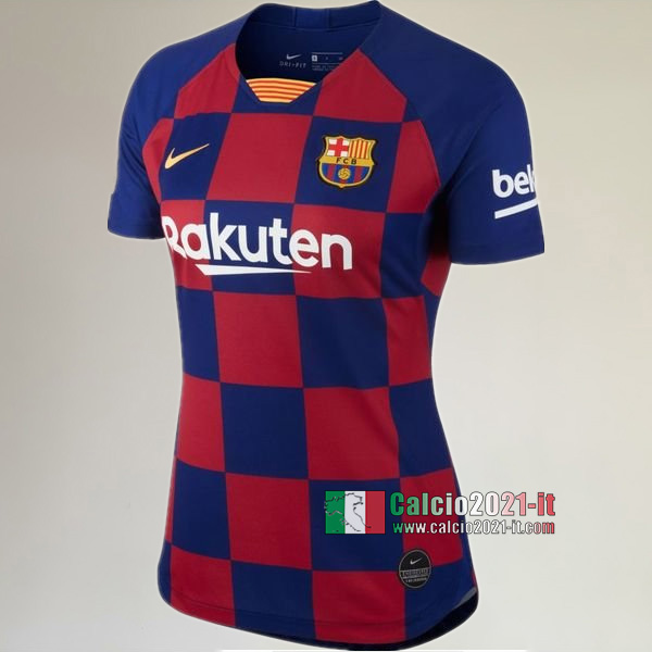 Prima Maglia Calcio Nuova Del FC Barcellona Donna 2019-2020 Personalizzata