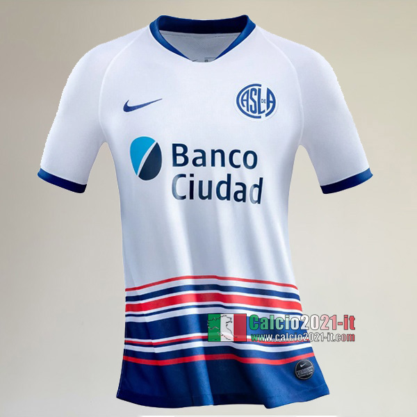 Seconda Maglia Calcio Nuova Del San Lorenzo Uomo 2020-2021 Personalizzazione