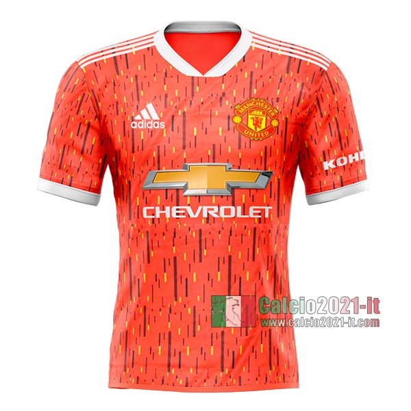 Calcio2021-It: La Nuove Prima Maglia Calcio Manchester United 2020-2021 Personalizzate