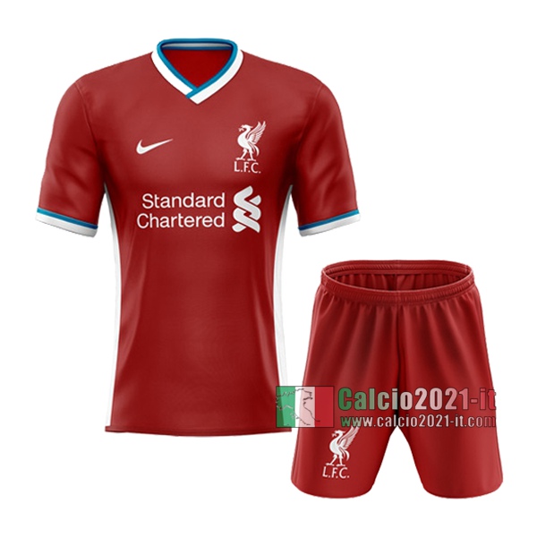 Calcio2021-It: Sito Nuova Prima Maglia Fc Liverpool Bambino 2020-2021 Personalizzazione
