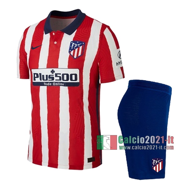 Calcio2021-It: La Nuova Prima Maglia Atletico Madrid Bambino 2020-2021 Personalizzata