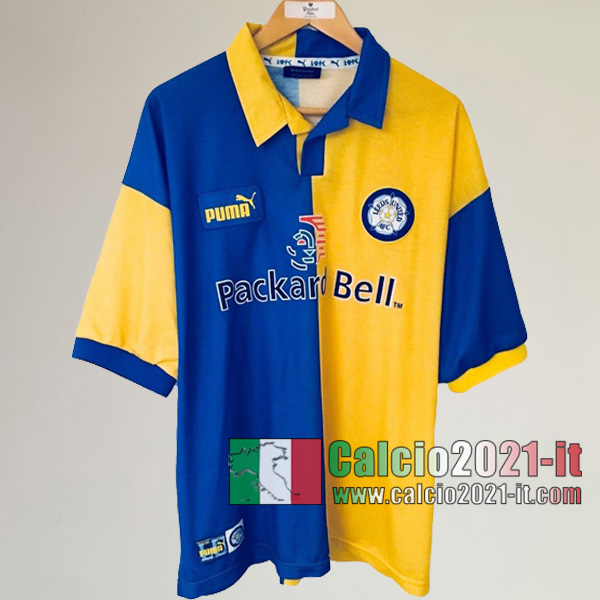 Calcio2021-It:Personalizza Seconda Retro Maglia Calcio Leeds United 1997 1999