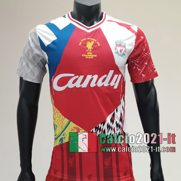 Calcio2021-It:Creare Retro Maglia Calcio Fc Liverpool The Final Istanbul 2005 Commemorate