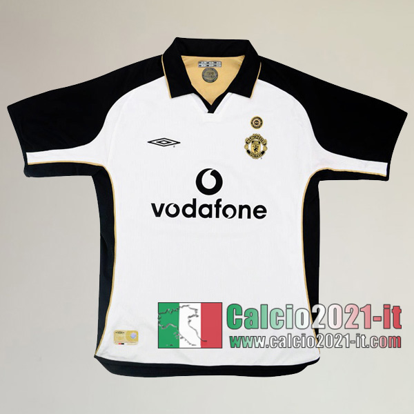 Calcio2021-It:Crea Seconda Retro Maglia Calcio Manchester United 2001 2002