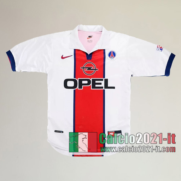 Calcio2021-It:Personalizzazione Seconda Retro Maglia Calcio Paris Psg 1998 1999