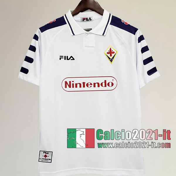 Calcio2021-It:Personalizza Seconda Retro Maglia Calcio Acf Fiorentina 1998 1999