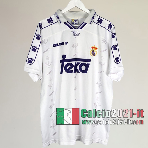 Calcio2021-It:Crea Prima Retro Maglia Calcio Real Madrid 1994 1996