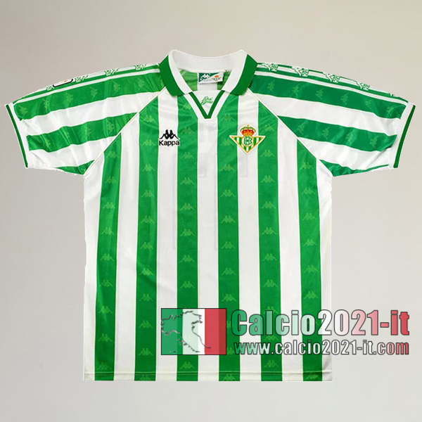 Calcio2021-It:Personalizza Prima Retro Maglia Calcio Real Betis 1995 1997