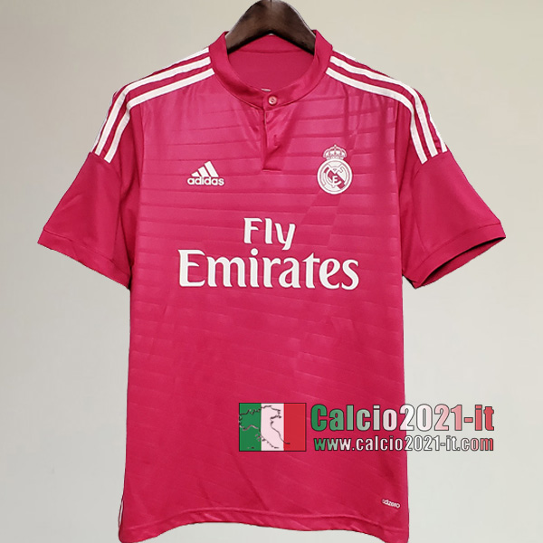 Calcio2021-It:Personalizzare Seconda Retro Maglia Calcio Real Madrid 2014 2015