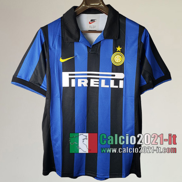 Calcio2021-It:Personalizza Prima Retro Maglia Calcio Inter Milan 1997 1998