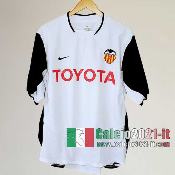 Calcio2021-It:Personalizzazione Prima Retro Maglia Calcio Valencia Cf 2003 2004