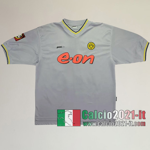 Calcio2021-It:Personalizza Seconda Retro Maglia Calcio Borussia Dortmund 2000 2001