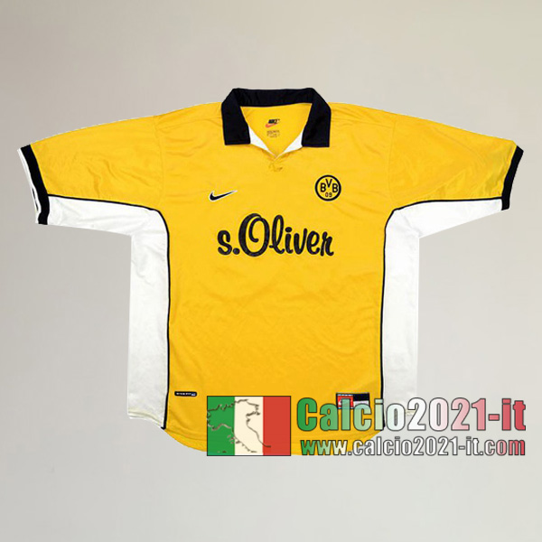 Calcio2021-It:Creare Prima Retro Maglia Calcio Borussia Dortmund 1998 2000