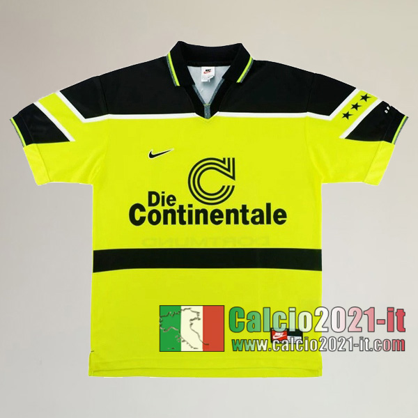 Calcio2021-It:Personalizzare Prima Retro Maglia Calcio Borussia Dortmund 1997