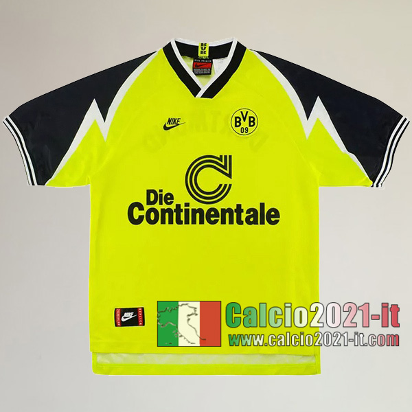 Calcio2021-It:Creare Prima Retro Maglia Calcio Borussia Dortmund 1995 1996