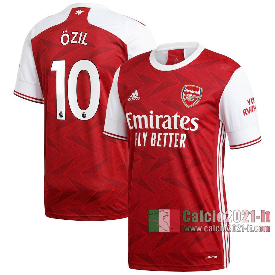 Le Nuove Prima Maglia Calcio Arsenal Uomo Özil #10 2020-2021