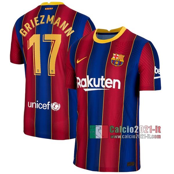 Calcio2021-It: La Nuove Prima Maglia Calcio Barcellona Fc Antoine Griezmann #17 2020-2021