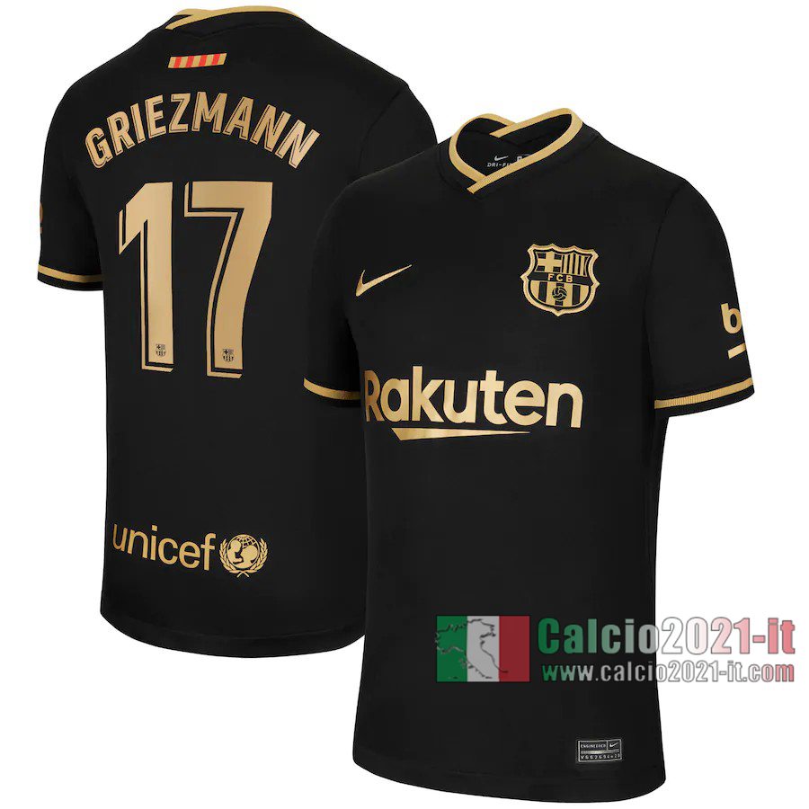 Le Nuove Seconda Maglia Calcio Barcellona Uomo Antoine Griezmann #17 2020-2021