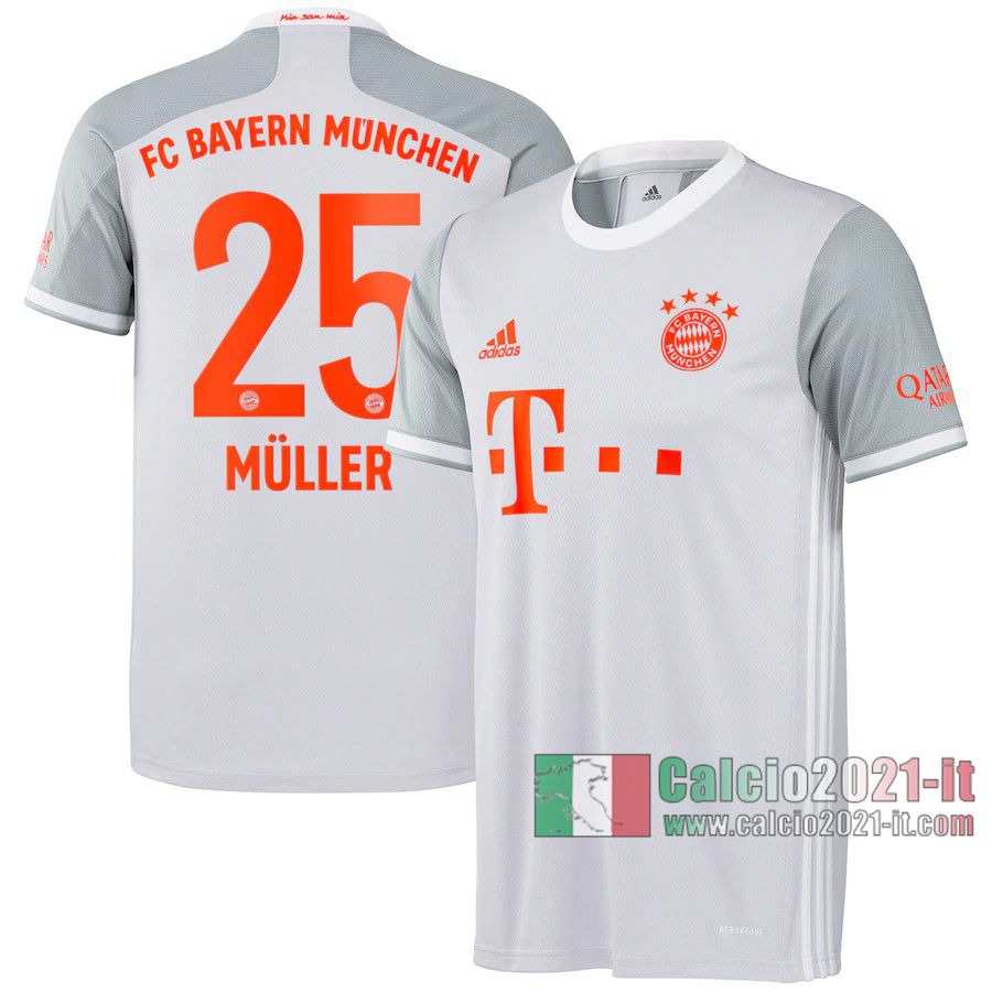 Le Nuove Seconda Maglia Calcio Bayern Monaco Uomo Thomas Muller #25 2020-2021
