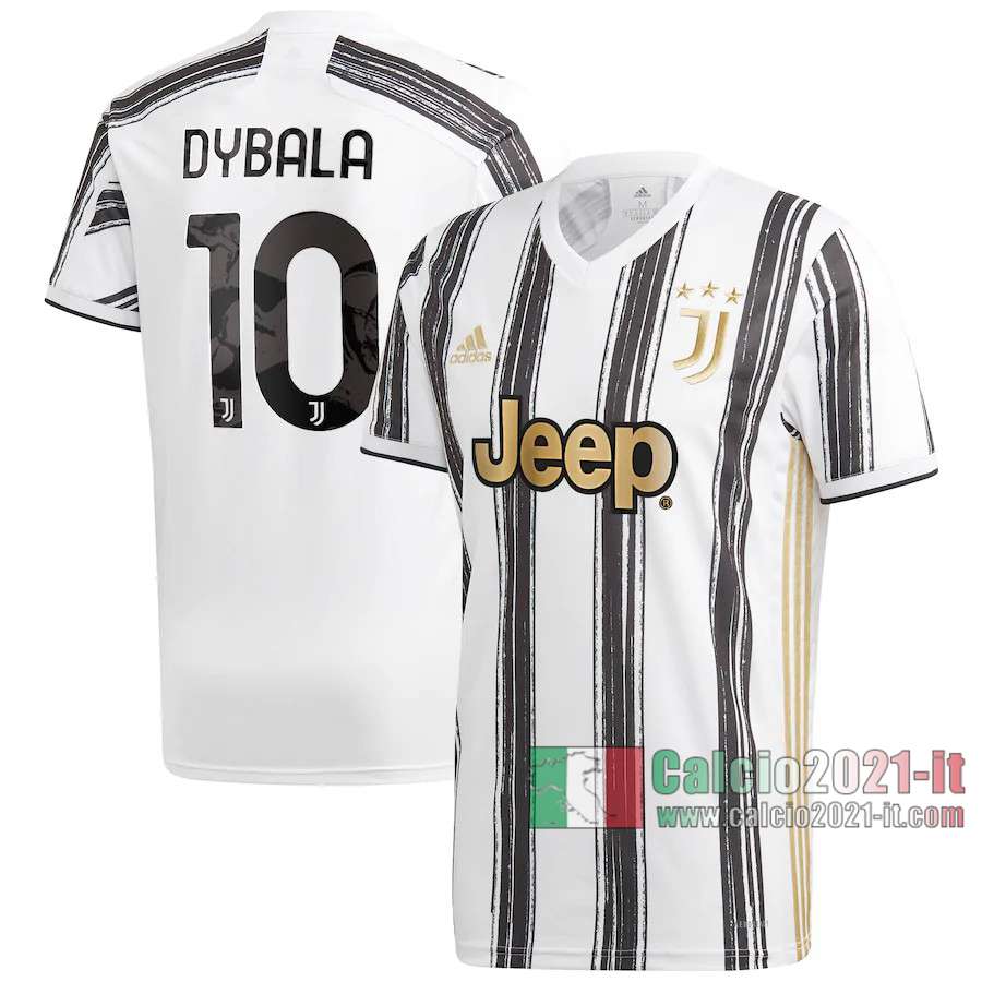 Le Nuove Prima Maglia Calcio Juventus Turin Uomo Paulo Dybala #10 2020-2021