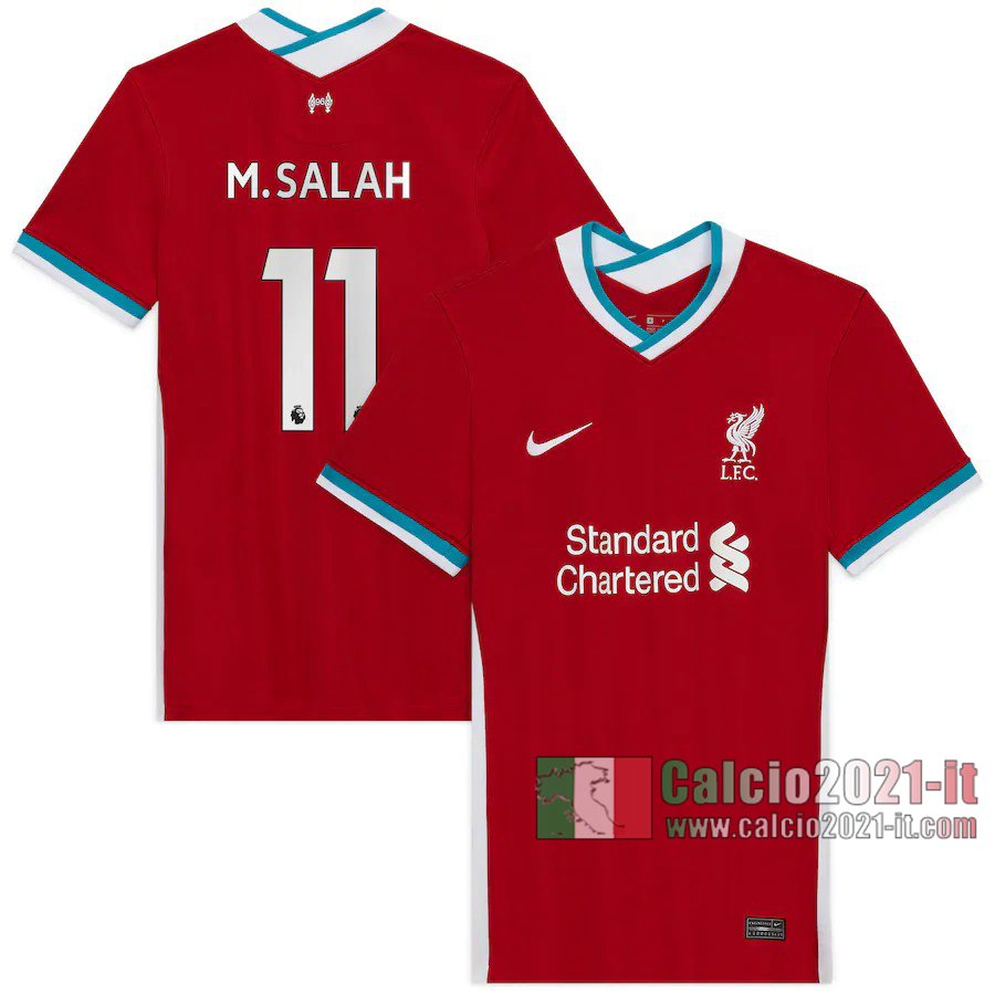 Le Nuove Prima Maglia Calcio Liverpool Donna Mohamed Salah #11 2020-2021
