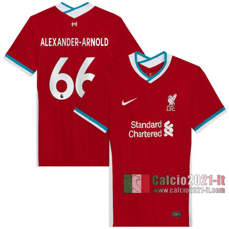Le Nuove Prima Maglia Calcio Liverpool Donna Trent Alexander-Arnold #66 2020-2021
