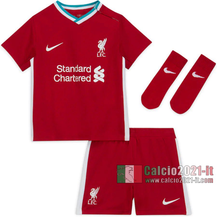 Le Nuove Prima Maglia Calcio Liverpool Bambino 2020-2021