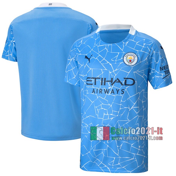 Calcio2021-It: La Nuove Prima Maglia Calcio Manchester City 2020-2021 Personalizzazione