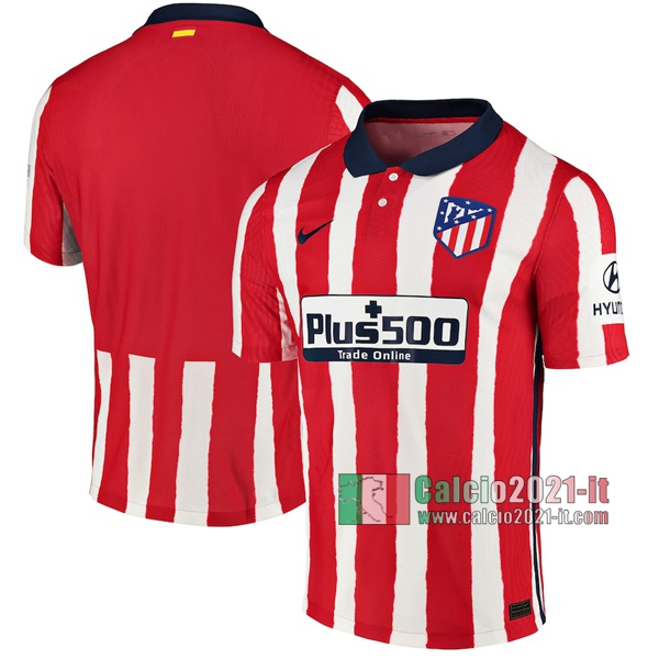 Calcio2021-It: La Nuove Prima Maglia Calcio Atletico Madrid 2020-2021 Personalizzazione