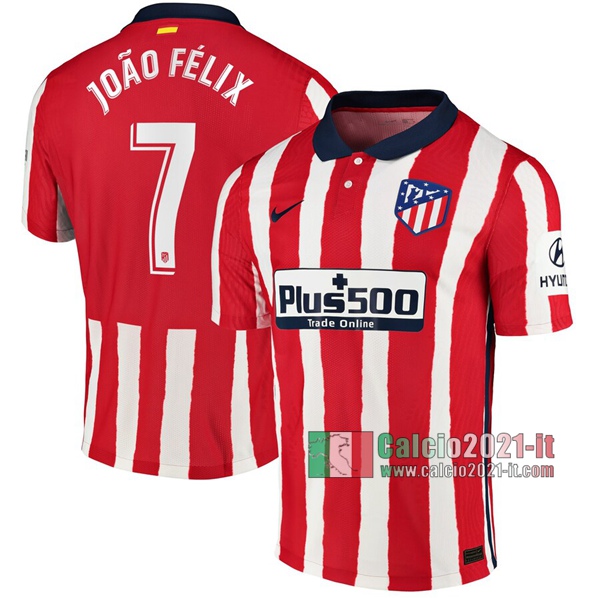 Calcio2021-It: La Nuove Prima Maglia Calcio Atletico Madrid João Félix #7 2020-2021