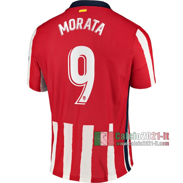 Calcio2021-It: Sito Nuova Prima Maglie Calcio Atletico Madrid Morata #9 Donna 2020-2021