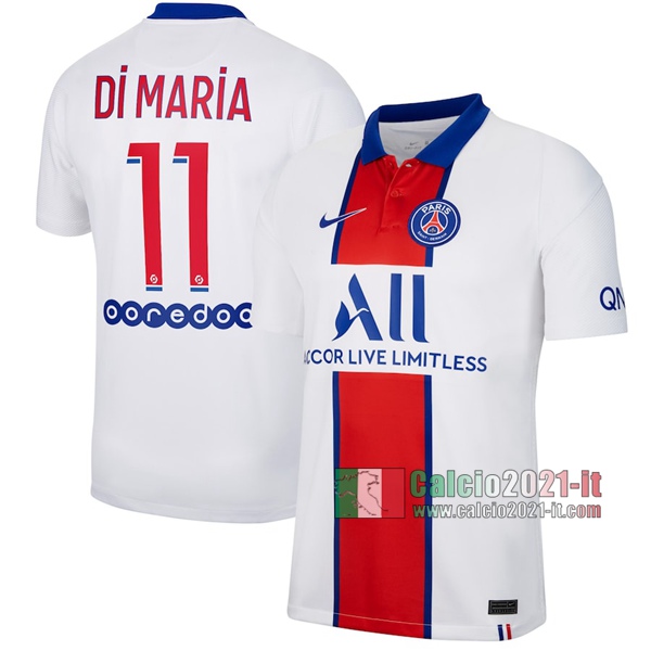 Calcio2021-It: Le Nuove Seconda Maglia Calcio Psg Paris Saint Germain Di María #11 2020-2021