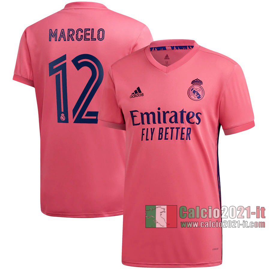 Le Nuove Seconda Maglia Calcio Real Madrid Uomo Marcelo Vieira da Silva #12 2020-2021