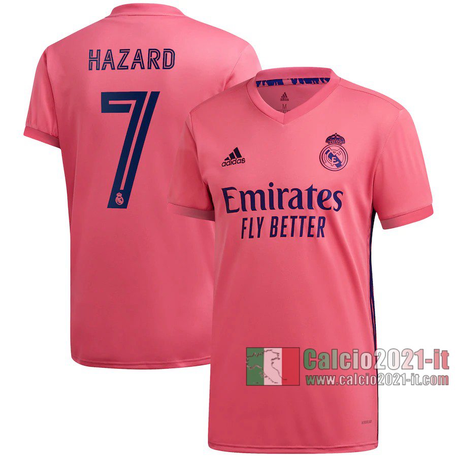 Le Nuove Seconda Maglia Calcio Real Madrid Uomo Eden Hazard #7 2020-2021