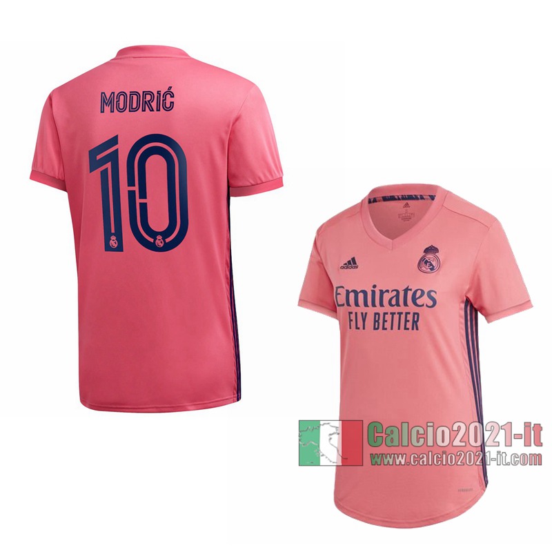 Le Nuove Seconda Maglia Calcio Real Madrid Donna Luka Modric #10 2020-2021