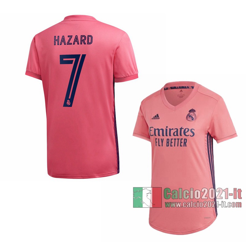 Le Nuove Seconda Maglia Calcio Real Madrid Donna Eden Hazard #7 2020-2021