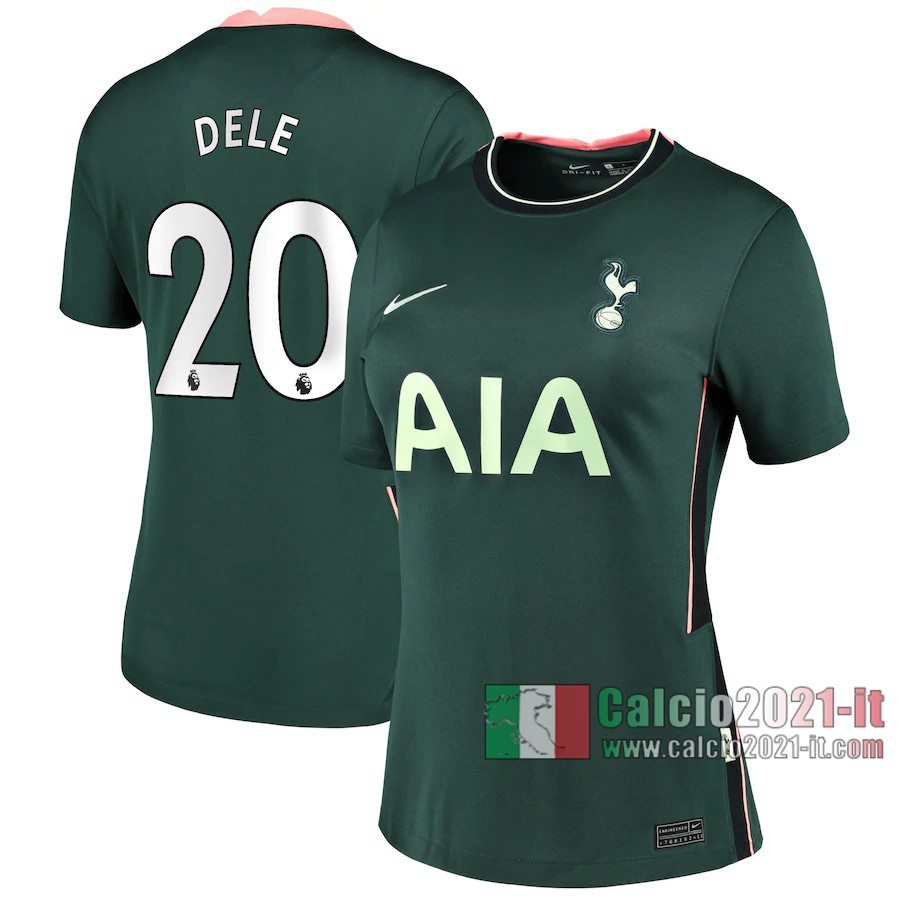 Le Nuove Seconda Maglia Calcio Tottenham Hotspur Donna David Dele #20 2020-2021