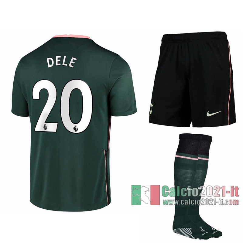 Le Nuove Seconda Maglia Calcio Tottenham Hotspur Bambino David Dele #20 2020-2021