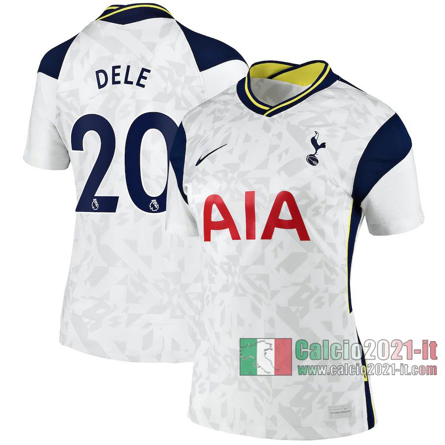 Le Nuove Prima Maglia Calcio Tottenham Hotspur Donna David Dele #20 2020-2021